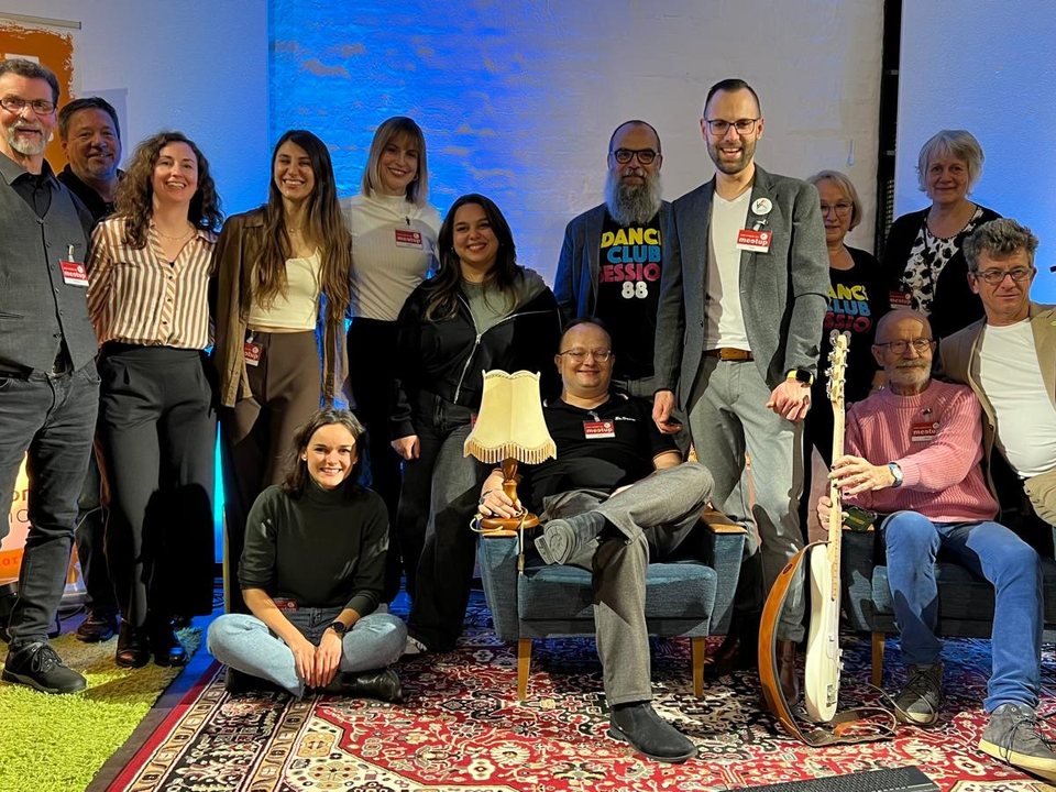 Die KULTUR-Meetup-Gruppe bei einer Veranstaltung